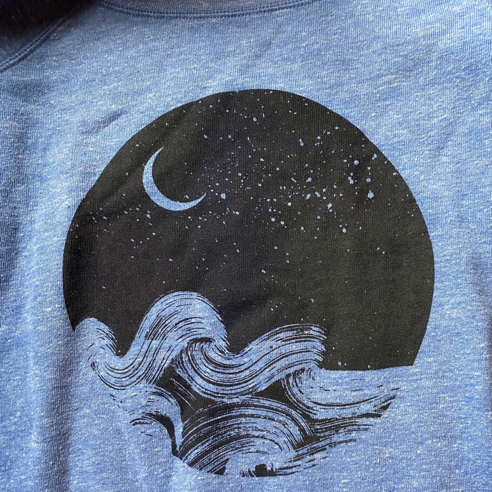 CAPE COD MADE screen printed sweatshirt.